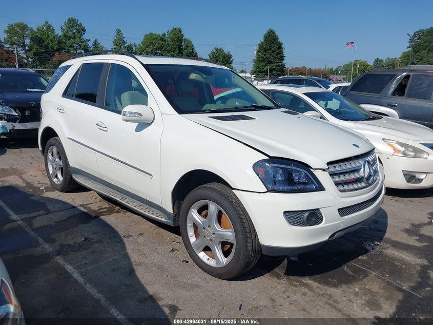 4JGBB86E58A408547 2008 Mercedes-Benz Ml 350 4Matic auction photo 1