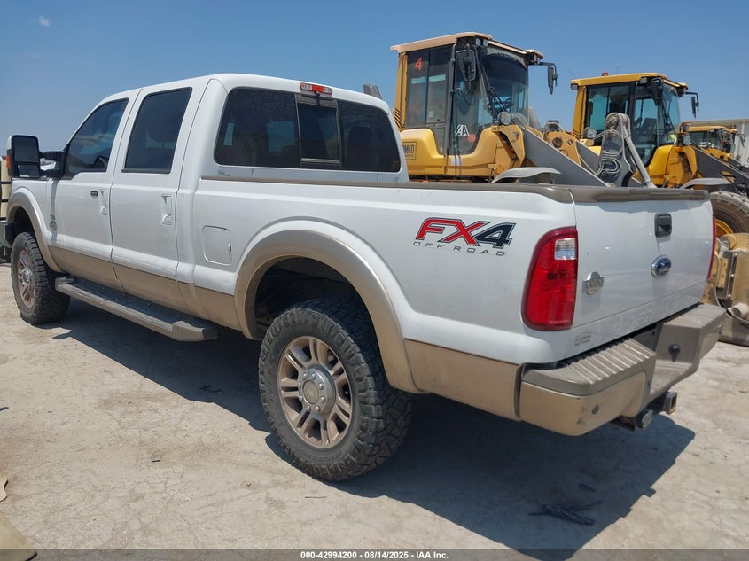 Vin: 1ft7w2btxceb95760, lot: 43488266, ford f-250 lariat 20123