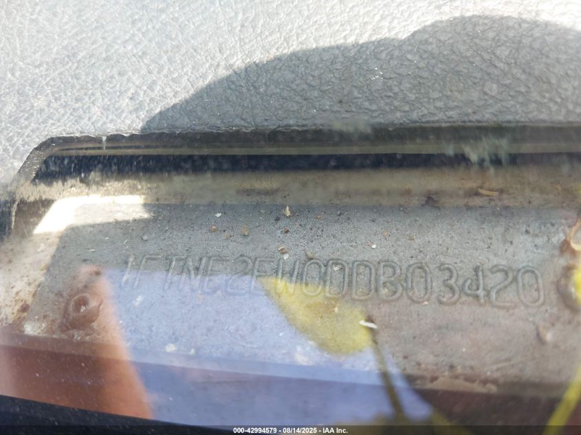 2013 Ford E-250 Commercial VIN: 1FTNE2EW0DDB03420 Lot: 42994579