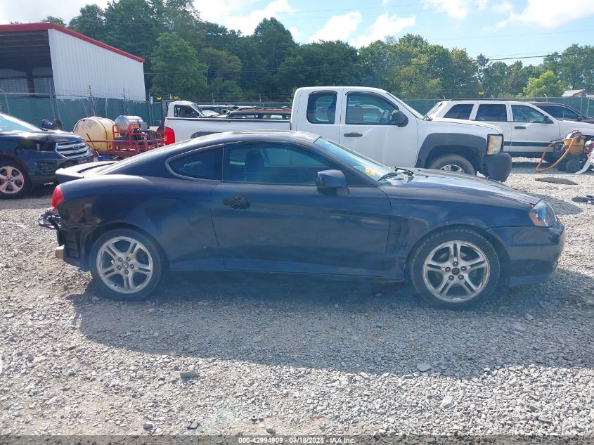 2005 Hyundai Tiburon Gt/Se VIN: KMHHN65F95U183530 Lot: 42994909