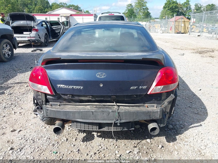 2005 Hyundai Tiburon Gt/Se VIN: KMHHN65F95U183530 Lot: 42994909