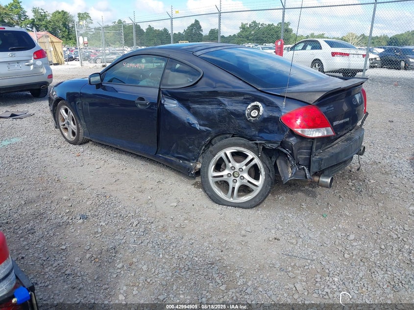 KMHHN65F95U183530 2005 HYUNDAI TIBURON photo no. 3