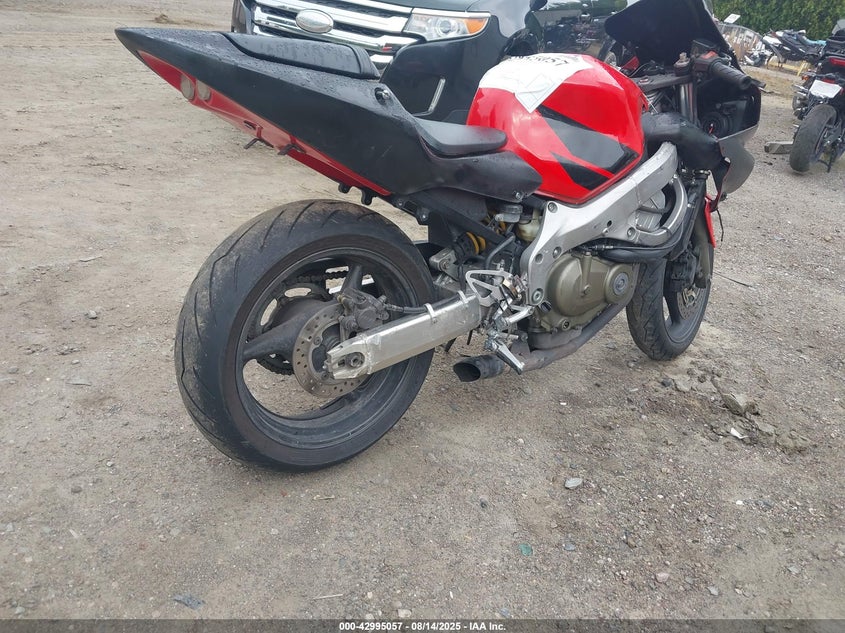 2004 Honda Cbr600 F4 red null null JH2PC35094M500874 photo #4