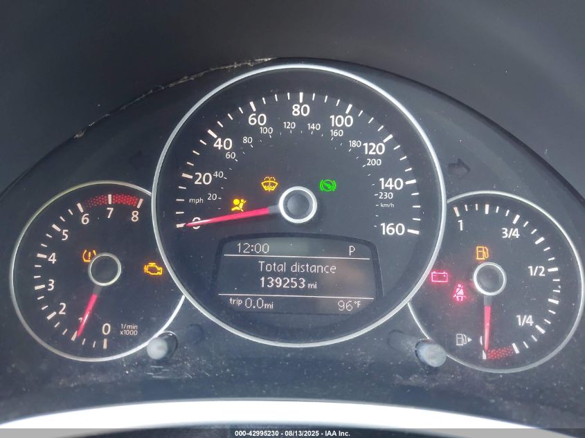 2012 Volkswagen Beetle 2.5L VIN: 3VWJP7AT8CM646760 Lot: 42994698