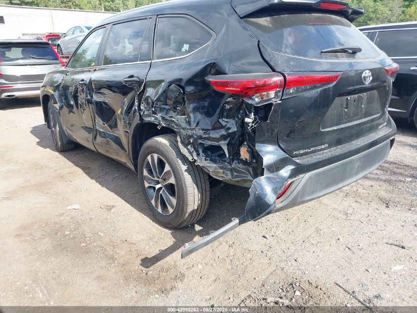 2023 Toyota Highlander Xle VIN: 5TDKDRBH4PS037371 Lot: 42995263