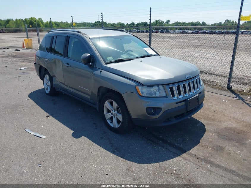 2011 Jeep Compass grey other gasoline 1J4NT1FA9BD245856 photo #1