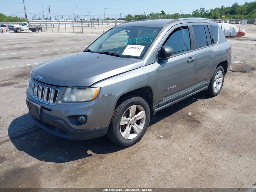 2011 Jeep Compass grey other gasoline 1J4NT1FA9BD245856 photo #3
