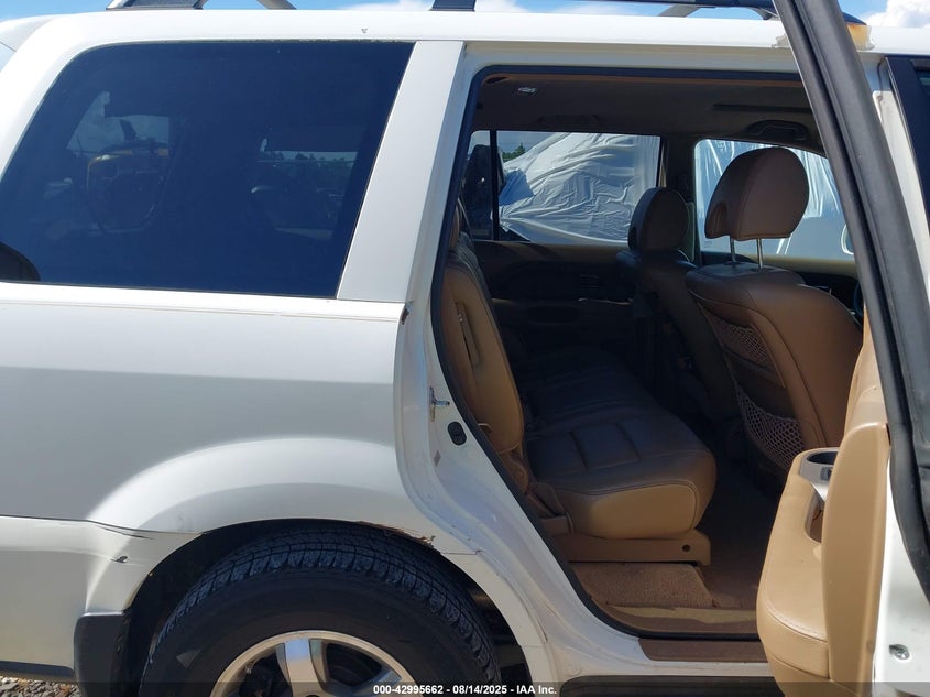 2008 Honda Pilot Ex-L VIN: 5FNYF28708B017084 Lot: 42995662