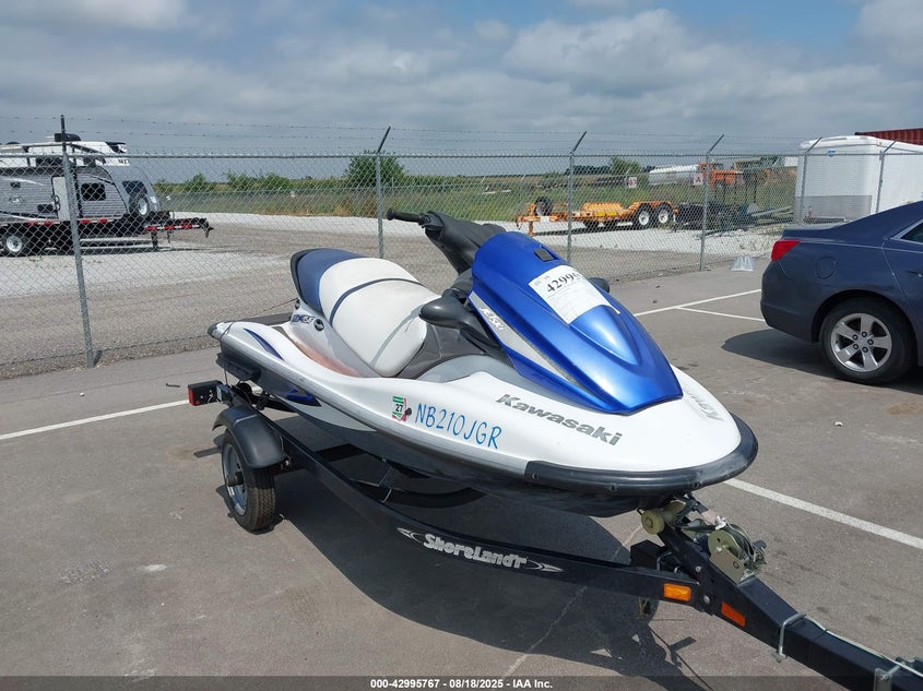 2008 Kawasaki Sx-R white null null KAW36170E808 photo #1