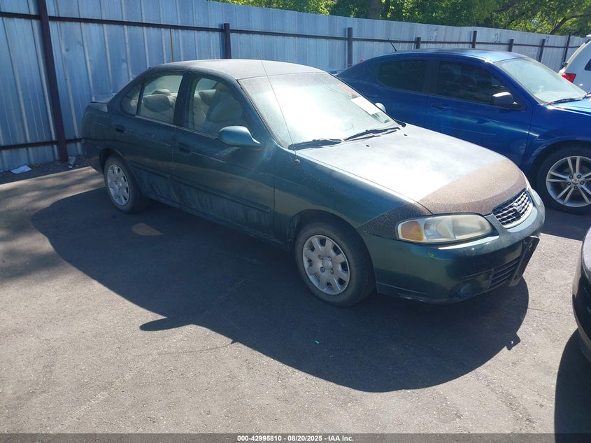 3N1CB51D51L438509 2001 Nissan Sentra Gxe auction photo 1