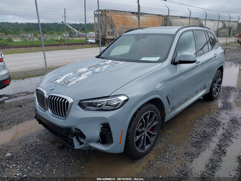 2022 BMW X3(VIN: 5UX53DP09N9K21463