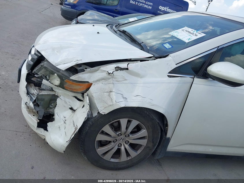 2015 Honda Odyssey Ex-L VIN: 5FNRL5H66FB076806 Lot: 42996026