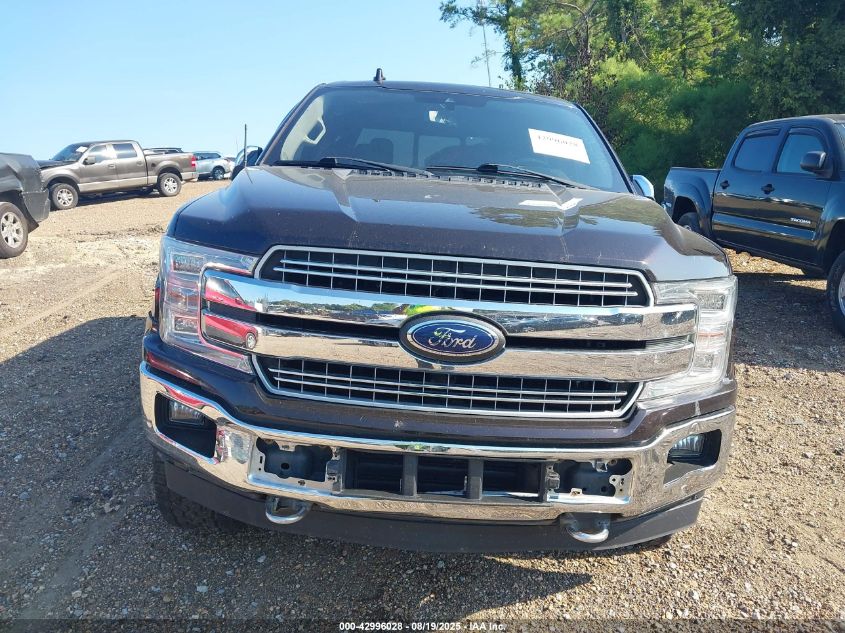 2018 Ford F-150 Lariat VIN: 1FTEW1EP7JFB04659 Lot: 42996028