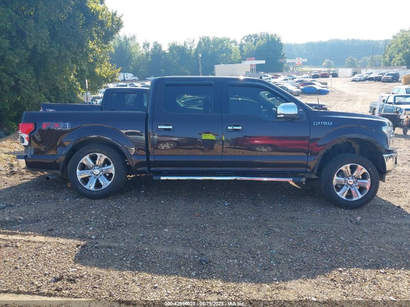 2018 Ford F-150 Lariat VIN: 1FTEW1EP7JFB04659 Lot: 42996028