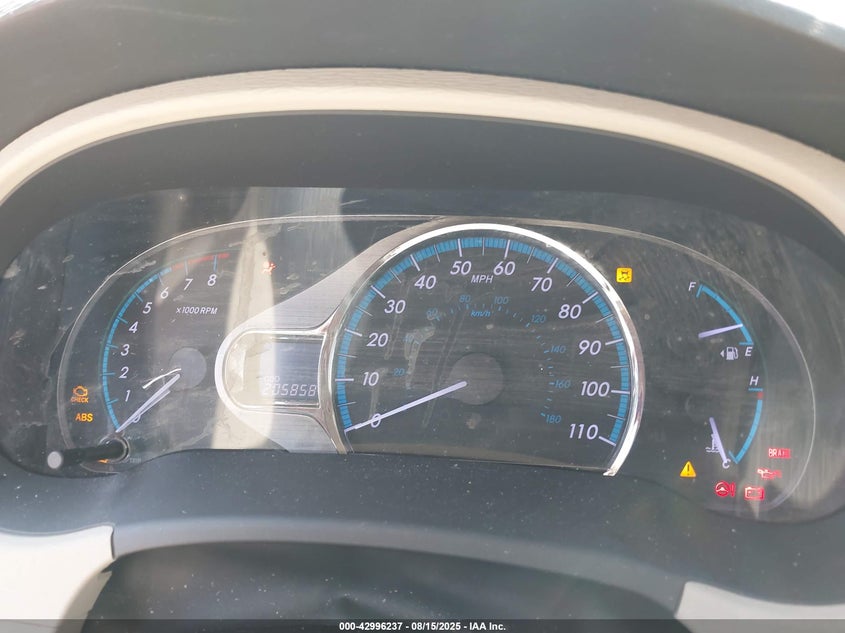 2011 Toyota Sienna Limited V6 VIN: 5TDYK3DCXBS152435 Lot: 42996237