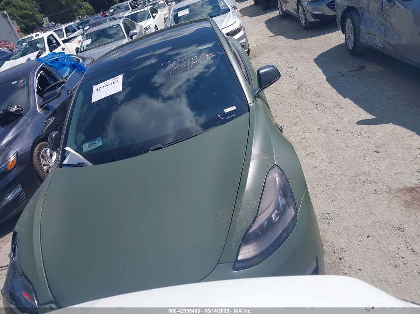 2020 Tesla Model 3 Standard Range Plus Rear-Wheel Drive/Standard Range Rear-Wheel Drive VIN: 5YJ3E1EA3LF784895 Lot: 42996403