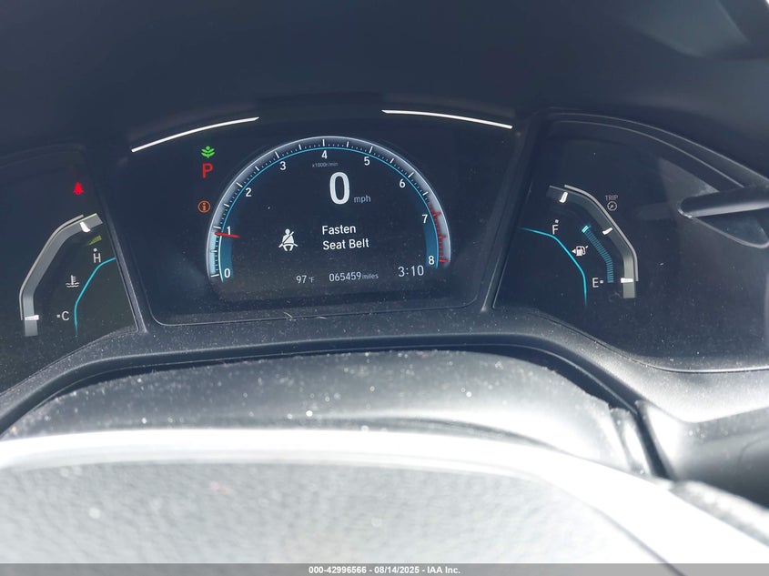 2019 Honda Civic Lx VIN: 2HGFC2F6XKH549519 Lot: 42996566