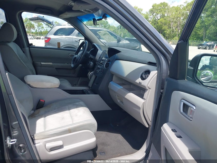 2012 Honda Pilot 3.5 Lx grey Lot 111042996623 Vin 5FNYF3H29CB017278