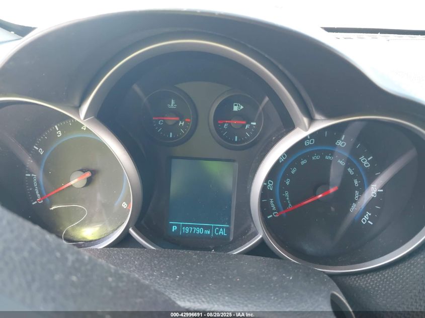 2012 Chevrolet Cruze 1Lt VIN: 1G1PF5SC8C7233582 Lot: 42996691