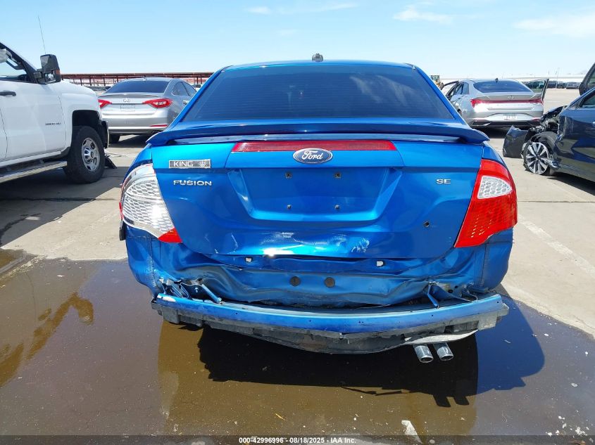 2011 Ford Fusion Se VIN: 3FAHP0HA2BR182658 Lot: 42996996