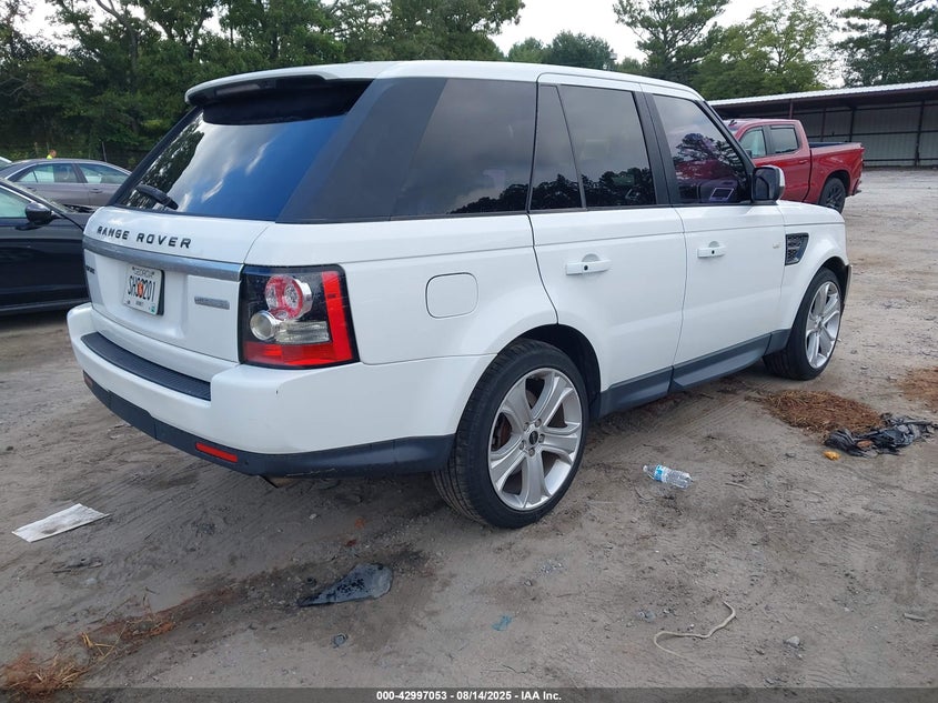 Vin: salsk2d47ca751597, lot: 43491120, land rover range rover sport hse 20124