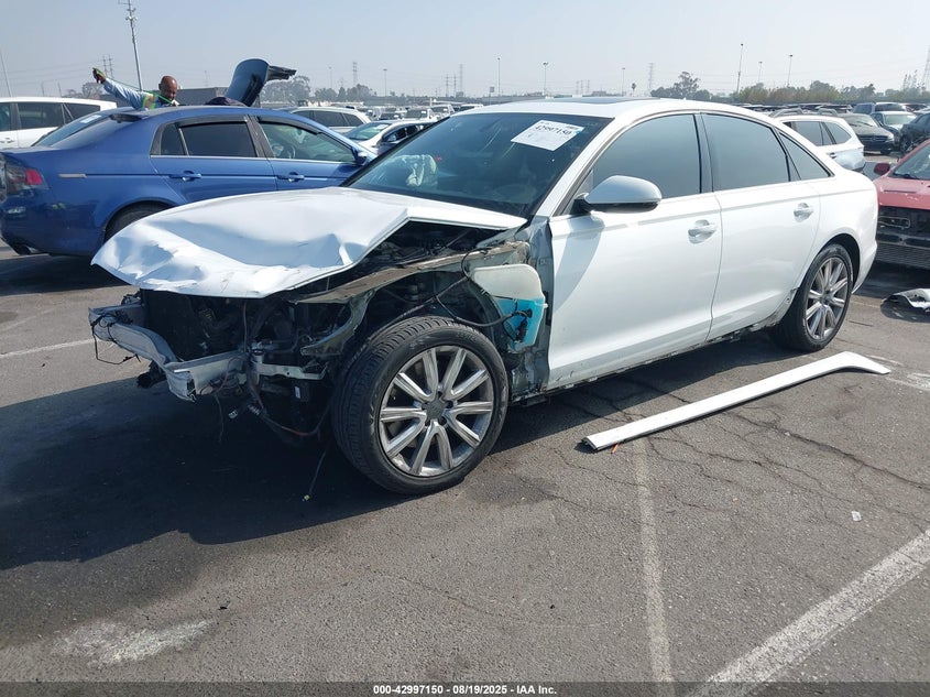 2014 AUDI A6 2.0T PREMIUM - WAUDFAFC0EN111730