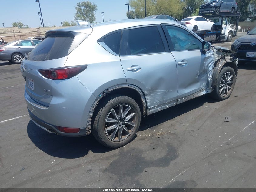 2018 Mazda Cx-5 2.5 Touring Silver Lot 111042997243 Vin JM3KFACM5J1425342
