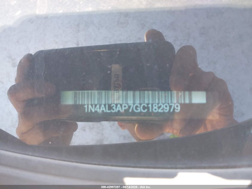 2016 Nissan Altima 2.5 Sr VIN: 1N4AL3AP7GC182979 Lot: 42997297