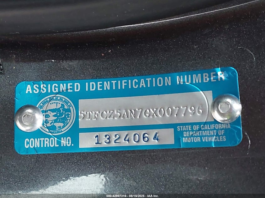 2016 TOYOTA TACOMA TRD SPORT - 5TFCZ5AN7GX007796