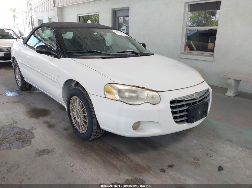 2004 Chrysler Sebring Lxi VIN: 1C3EL55R24N218665 Lot: 42997691