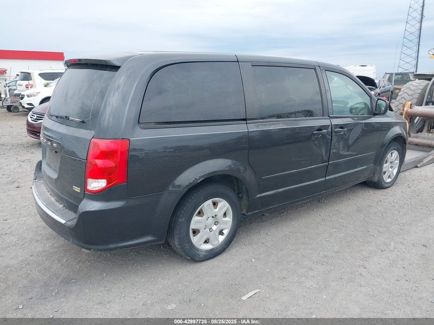 Vin: 2c4rdgbg1cr333493, lot: 43491801, dodge grand caravan se/avp 20124