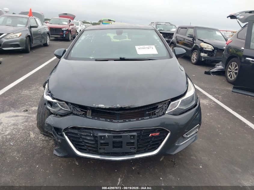 2017 Chevrolet Cruze Lt Auto VIN: 3G1BE6SM9HS525536 Lot: 42997872