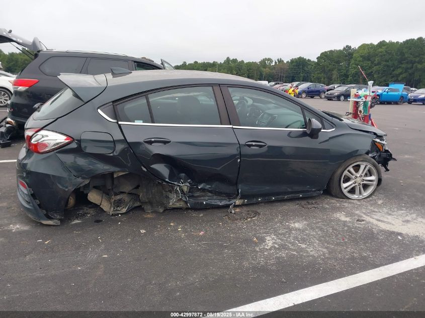 2017 Chevrolet Cruze Lt Auto VIN: 3G1BE6SM9HS525536 Lot: 42997872