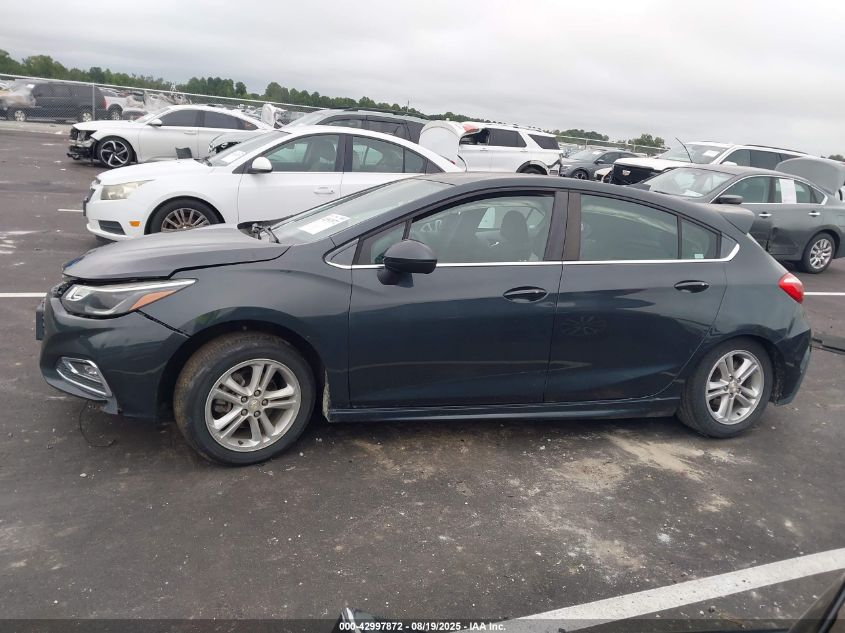 2017 Chevrolet Cruze Lt Auto VIN: 3G1BE6SM9HS525536 Lot: 42997872