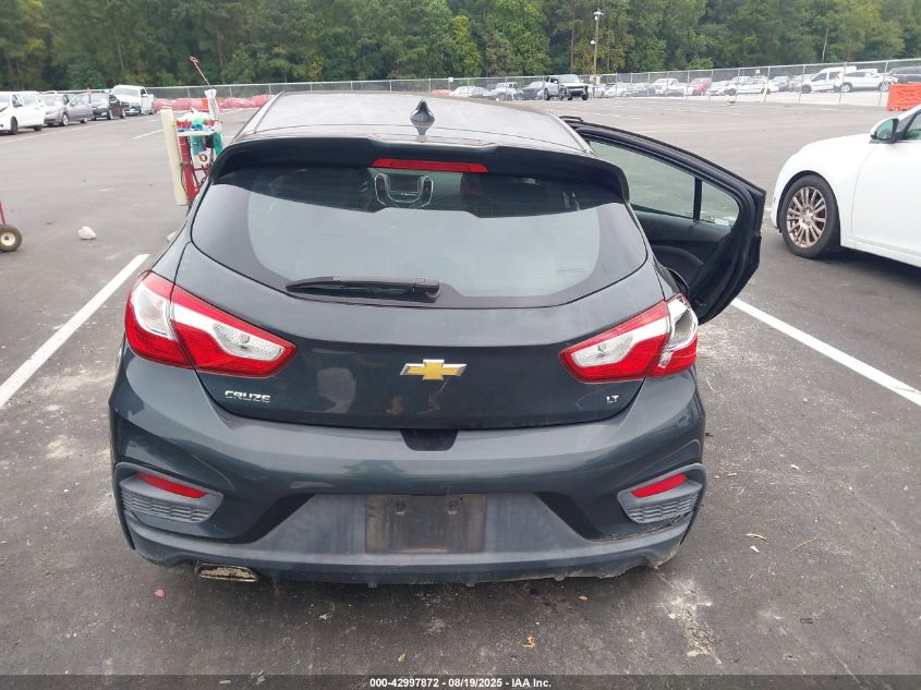 2017 Chevrolet Cruze Lt Auto VIN: 3G1BE6SM9HS525536 Lot: 42997872