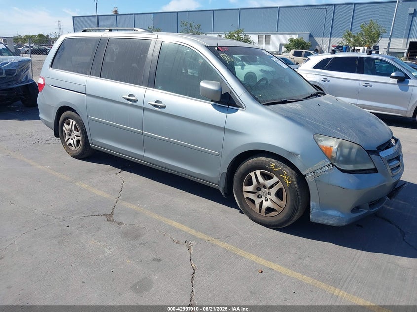 5FNRL38727B003978 2007 Honda Odyssey Ex-L auction photo 1