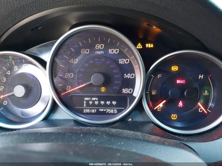 2007 Acura Rl VIN: JH4KB165X7C003751 Lot: 42998470