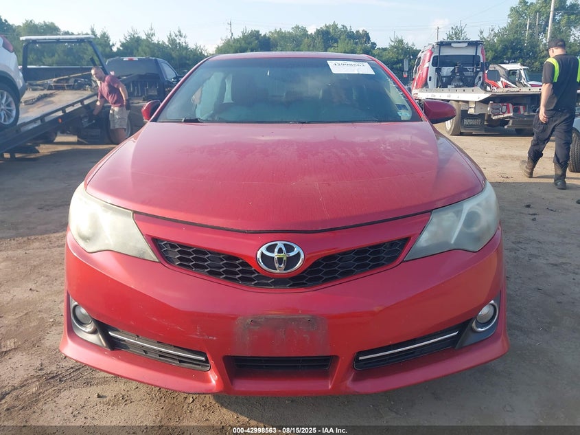 2012 Toyota Camry Se V6 VIN: 4T1BK1FK7CU510548 Lot: 42998563
