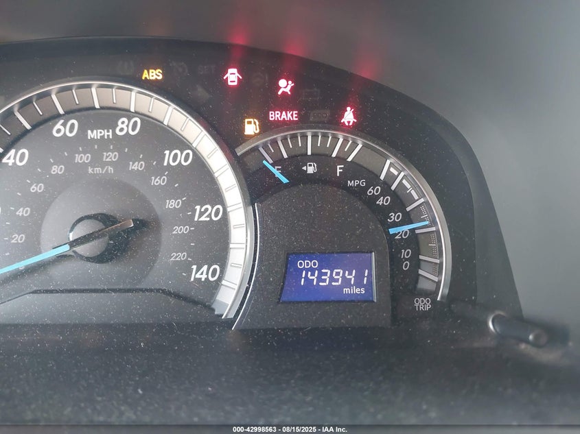 2012 Toyota Camry Se V6 VIN: 4T1BK1FK7CU510548 Lot: 42998563