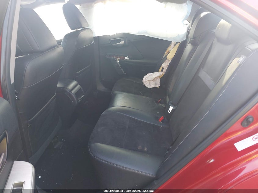 2012 Toyota Camry Se V6 VIN: 4T1BK1FK7CU510548 Lot: 42998563