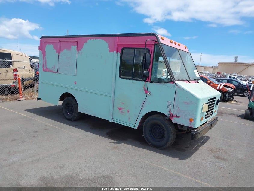 1995 Chevrolet P30 blue van gasoline 1GBGP32K5S3321449 photo #1