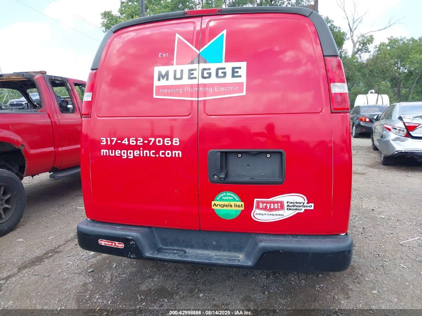 2020 Chevrolet Express Cargo Rwd 2500 Regular Wheelbase Wt VIN: 1GCWGAFP2L1171492 Lot: 42998866