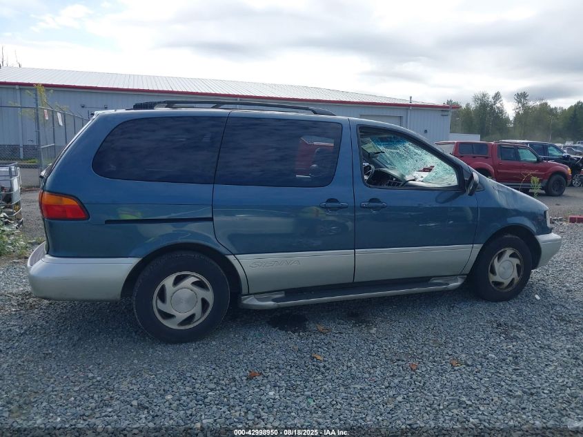 2000 Toyota Sienna Xle VIN: 4T3ZF13C6YU255857 Lot: 42998950