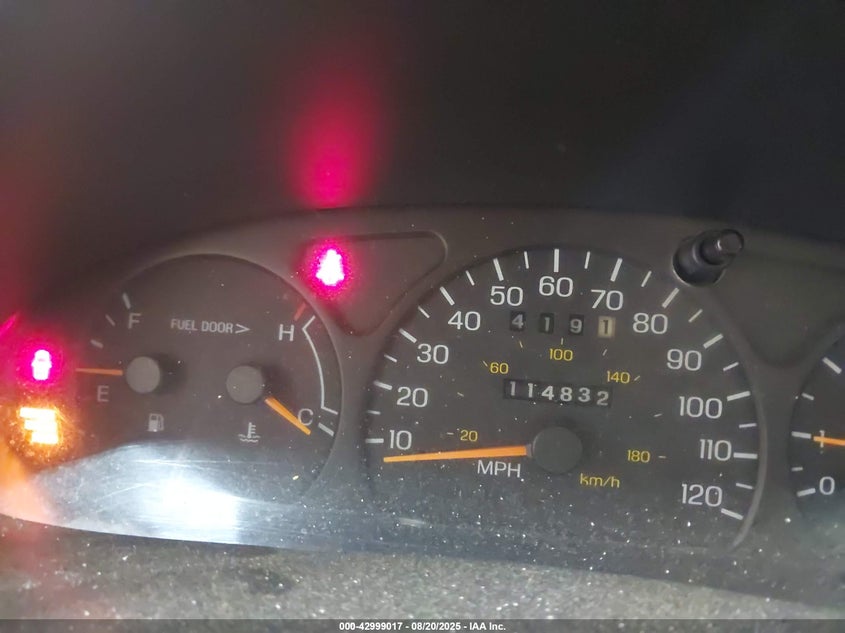 1997 Mercury Cougar Xr7 VIN: 1MELM62W3VH613923 Lot: 42999017