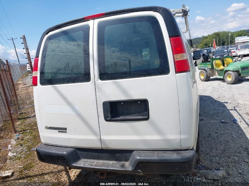 2013 Chevrolet Express 2500 Work Van VIN: 1GCWGFBA8D1102953 Lot: 42999141
