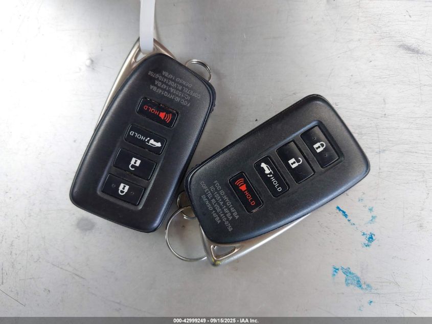 2019 Lexus Nx 300 VIN: JTJBARBZ5K2184443 Lot: 42999249