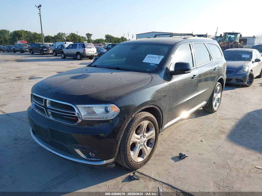Vin: 1c4rdhdg2ec494899, lot: 43493342, dodge durango limited 20142