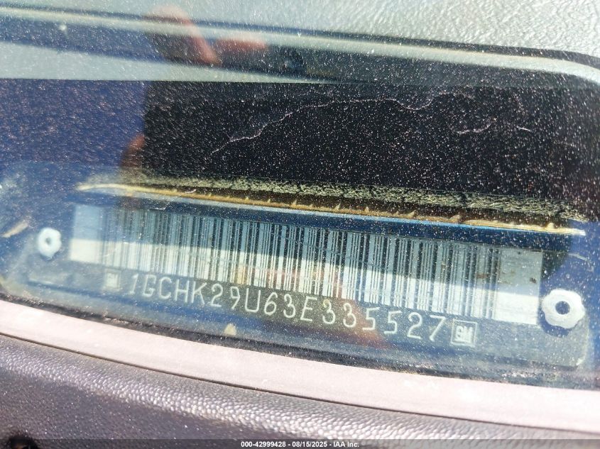 2003 Chevrolet Silverado 2500Hd VIN: 1GCHK29U63E335527 Lot: 42999428