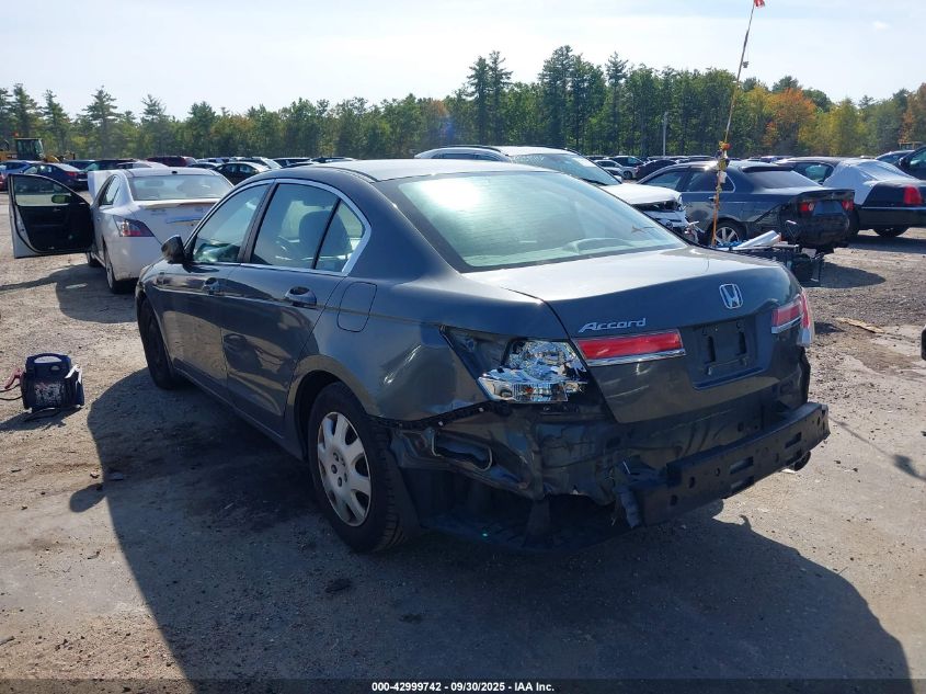 2012 Honda Accord 2.4 Lx VIN: 1HGCP2F37CA056409 Lot: 42999742