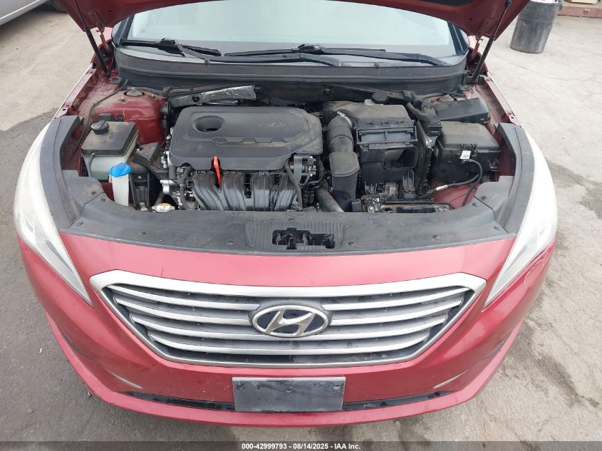 2015 Hyundai Sonata Se VIN: 5NPE24AF2FH004573 Lot: 42999793